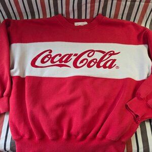 Vintage Official CocaCola crew neck sweatshirt
